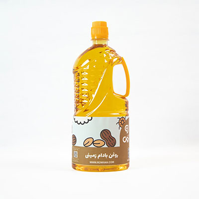 روغن بادام زمینی  4 لیتری